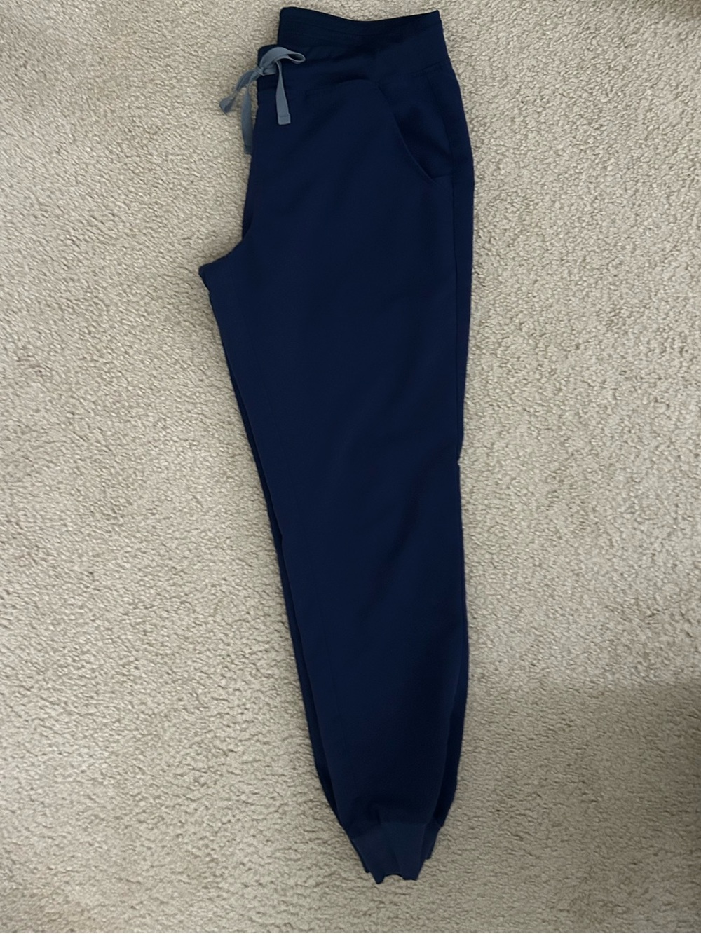 Figs Women's Navy Blue Track Jogger Pants